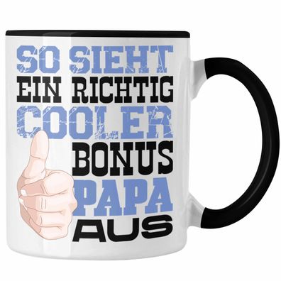 Bonus Papa Tasse Stiefvater Geschenk Stiefvater Vatertag Lustiger Spruch So Sieht Ein