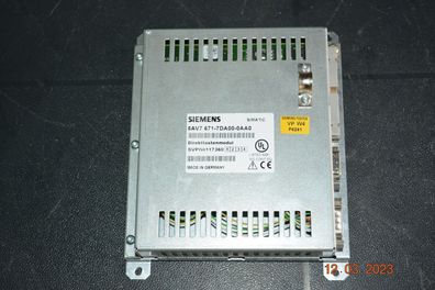 Siemens Simatic Direkttastenmodul 6AV7671-7DA00-0AA0 (10) BD
