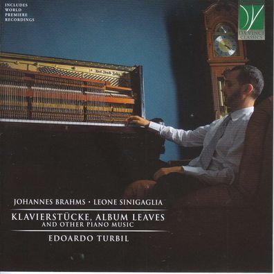 Johannes Brahms (1833-1897): Edoardo Turbil - Klavierstücke, Album Leaves - - ...