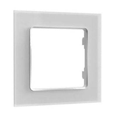 Shelly - Wall Frame 1 -Wandtaster Rahmen - 1-fach - Weiß