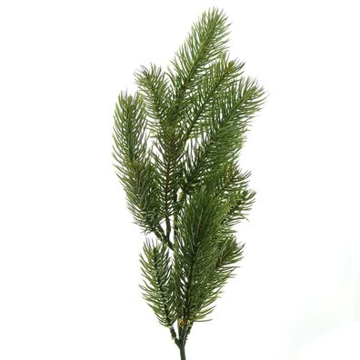 Weihnachtsdeko Tannenzweig Grün 50 cm - Kunststoff