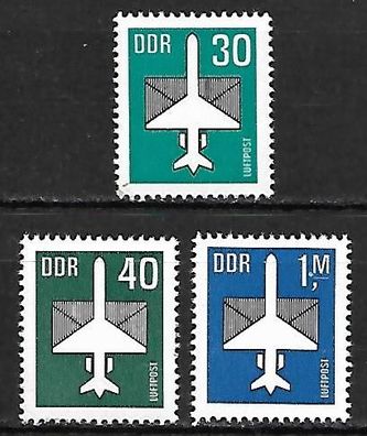 DDR postfrisch Michel-Nummer 2751-2753