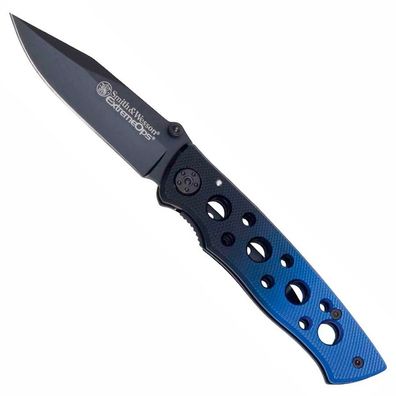 Smith & Wesson Taschenmesser Einhandmesser Extreme Ops Dark Blue