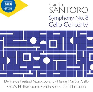 Claudio Santoro (1919-1989): Symphonie Nr.8 - - (CD / S)