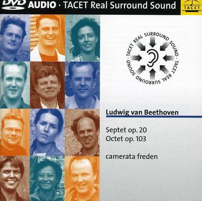 Ludwig van Beethoven (1770-1827): Bläseroktett op.103 - - (DVD AUDIO / Classic)