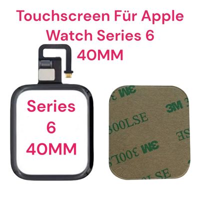 Touchscreen mit Frontglas für Apple Watch S6 6 Series 40mm Digitizer Ersatz