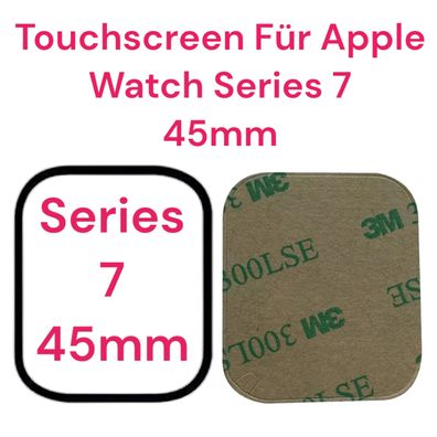 Touchscreen mit Frontglas für Apple Watch S7 7 Series 45mm Digitizer Ersatz