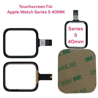 Touchscreen mit Frontglas für Apple Watch Series 5 40 mm Digitizer Ersatz