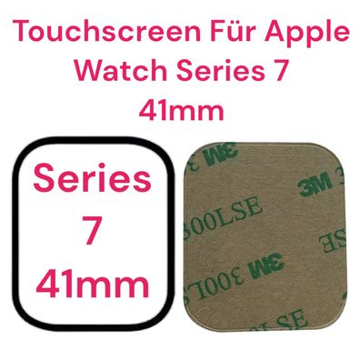 Touchscreen mit Frontglas für Apple Watch S7 7 Series 41mm Digitizer Ersatz