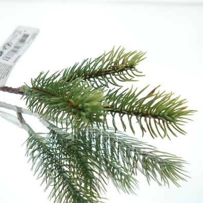 Weihnachtsdeko Tannenzweig Grün 23 cm - Kunstpflanzen