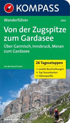 KV WF 5955 Von der Zugspitze zum Gar Ueber Garmisch, Innsbruck, Mer