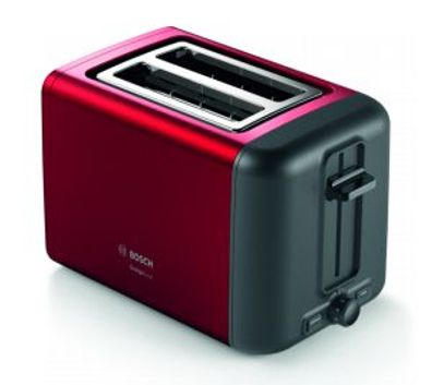 Bosch TAT3P424DE Toaster 2 Scheibe(n) 970 W Schwarz, Rot