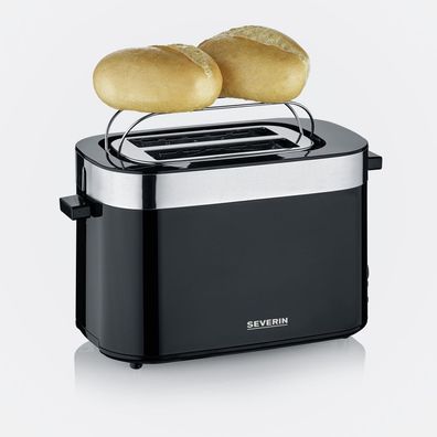 Severin AT 9264 Toaster 2 Scheiben 800 W Schwarz