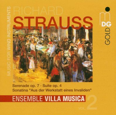 Richard Strauss (1864-1949): Werke für Bläser Vol.2 - - (CD ...