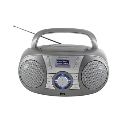 Soundmaster SCD1800TI tragbares CD-Radio mit DAB + , Bluetooth, USB & MP3-Wiedergabe