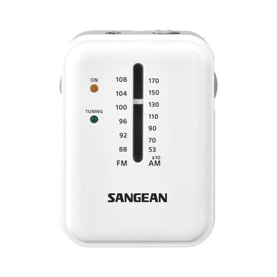 Sangean SR32WHITE tragbares Mini-Radio