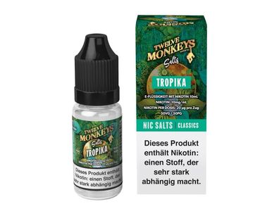 Twelve Monkeys - Tropika - Nikotinsalz Liquid 10 mg/ ml