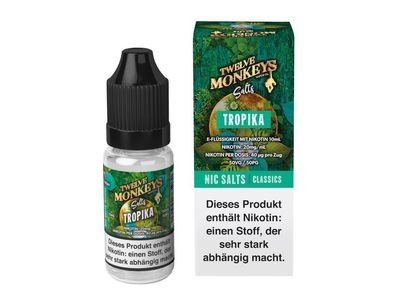 Twelve Monkeys - Tropika - Nikotinsalz Liquid 20 mg/ ml