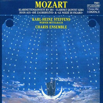 Wolfgang Amadeus Mozart (1756-1791): Klarinettenquintette KV 581 & 516c
