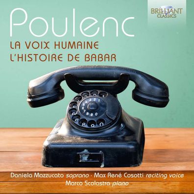 Francis Poulenc (1899-1963): La Voix Humaine für Sopran & Klavier - - (CD / L)