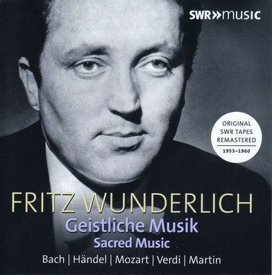 Johann Sebastian Bach (1685-1750): Fritz Wunderlich - Geistliche Musik - - (CD / F)