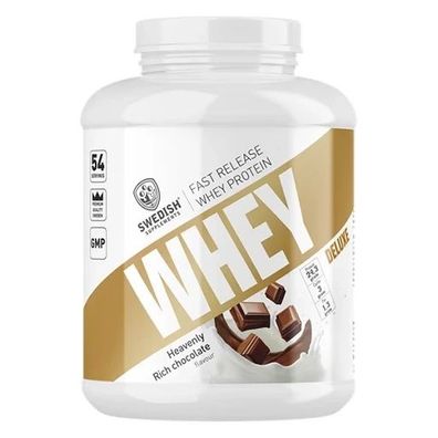 Swedish Supplements Whey Deluxe - Heavenly Rich Chocolate