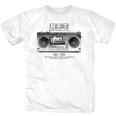 SKR 700 FM RFT Stereo Cassette Recorder VEB Sternradio Berlin DDR T-Shirt S-5XL