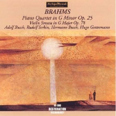 Johannes Brahms (1833-1897): Klavierquartett Nr.1 op.25 - - (CD / K)