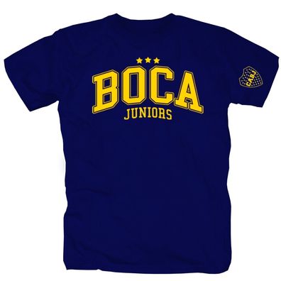 Boca Juniors Sterne Buenos Aires Club Diego Fußball Club Ultras T-Shirt S-5XL navy