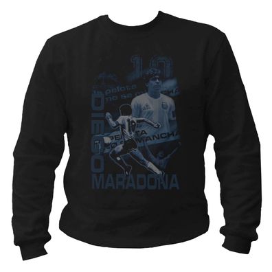 Diego Maradona Boca Neapel Fussball Argentinien Sweat Pullover Sweatshirt S-4XL