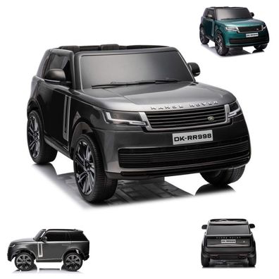 ES-Toys Elektro Kinderauto Land Rover Range Rover, 2 Sitzer, EVA-Reifen, Allrad