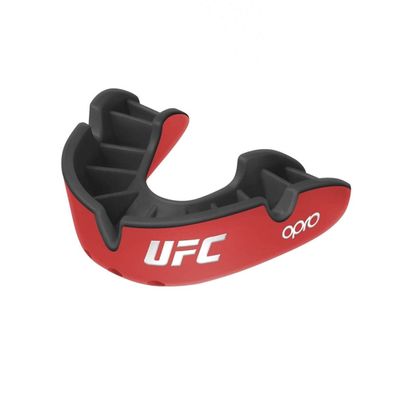 OPRO silber UFC Zahnschutz rot/ schwarz