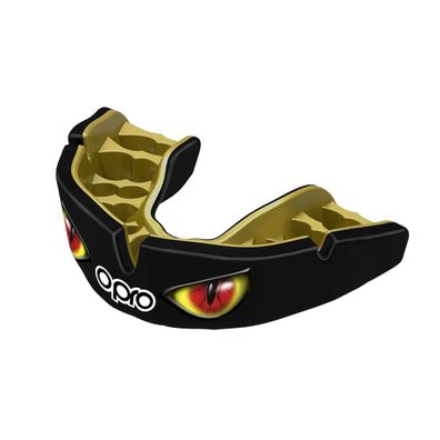 OPRO Zahnschutz Instant Custom Fit Camo Eyes schwarz/ rot