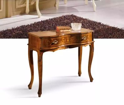 Designer Klassischer Konsolentisch Luxus Holzmöbel Beistelltisch Möbel