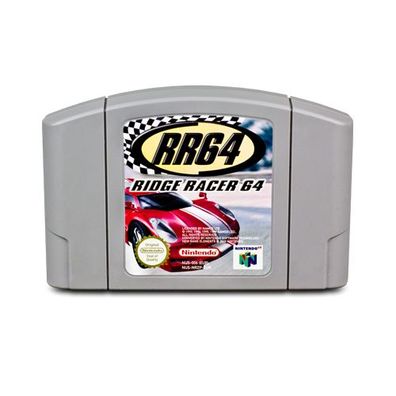 N64 Spiel Ridge Racer 64 - Rr64