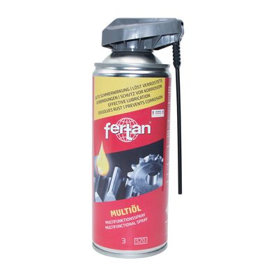 FERTAN Multioel - 0.4 LTR Metallschutz Reinigungsspray Pflegespray Pflegeöl