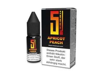 5EL - Apricot Peach - Nikotinsalz Liquid 10 mg/ ml