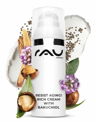 Rau Resist aging! Rich Cream with Bakuchiol 50 ml Nachtcreme