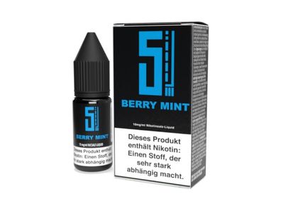 5EL - Berry Mint - Nikotinsalz Liquid 10 mg/ ml