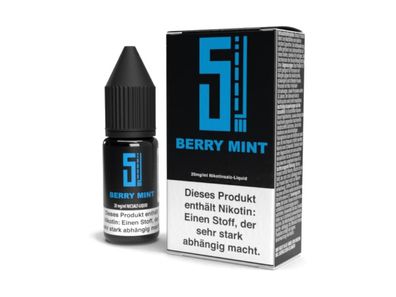 5EL - Berry Mint - Nikotinsalz Liquid 20 mg/ ml
