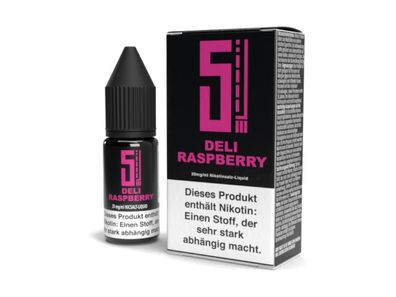 5EL - Deli Raspberry - Nikotinsalz Liquid 20 mg/ ml