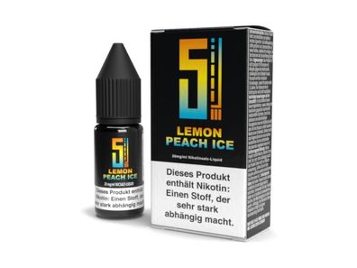 5EL - Lemon Peach Ice - Nikotinsalz Liquid 20 mg/ ml