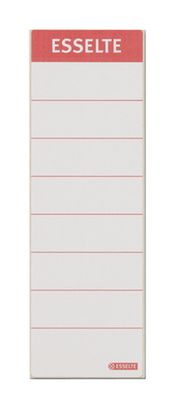 Esselte Ordner Rückenschild Standard 50 x 158 mm weiß 10 Etiketten