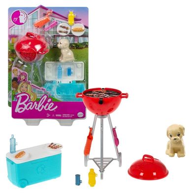 Barbie Grillparty | Mattel | Möbel Spiel-Set | Einrichtung Haus