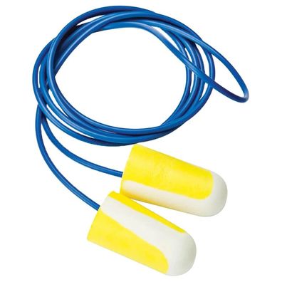 Honeywell Bilsom 304L mit Kabel (1000106) Einwegstöpsel Ohrstöpsel Gehörschutzstöpsel