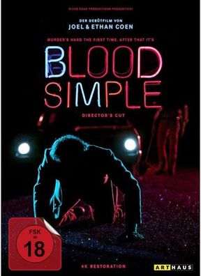 Blood Simple (DVD) D.C. Remastered Min: 96/ DD5.1/ WS - Studiocanal 4006680079608 - (