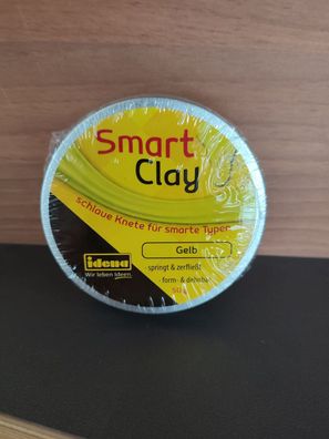 Idena 40271 Smart Clay gelb ca. 50g Knete