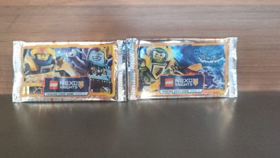 2 Packs Top Media LEGO NEXO NIGHTS Trading Cards Serie II 5 Booster Neu OVP