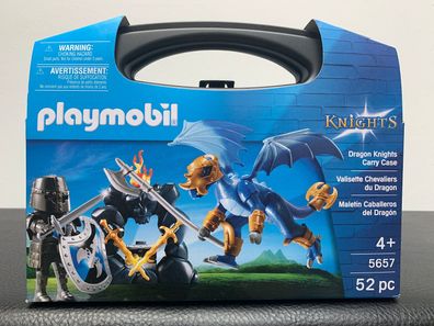 Playmobil Knights 5657 Mitnehmkoffer Ritter Drache NEU & OVO !!! rar