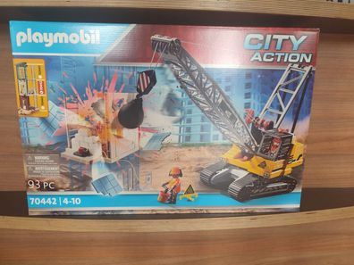 Playmobil City Action 70442 Seilbagger mit Bauteil NEU OVP schneller Versand